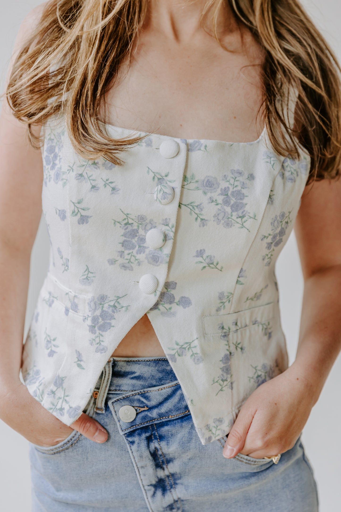 Clara Vest Top