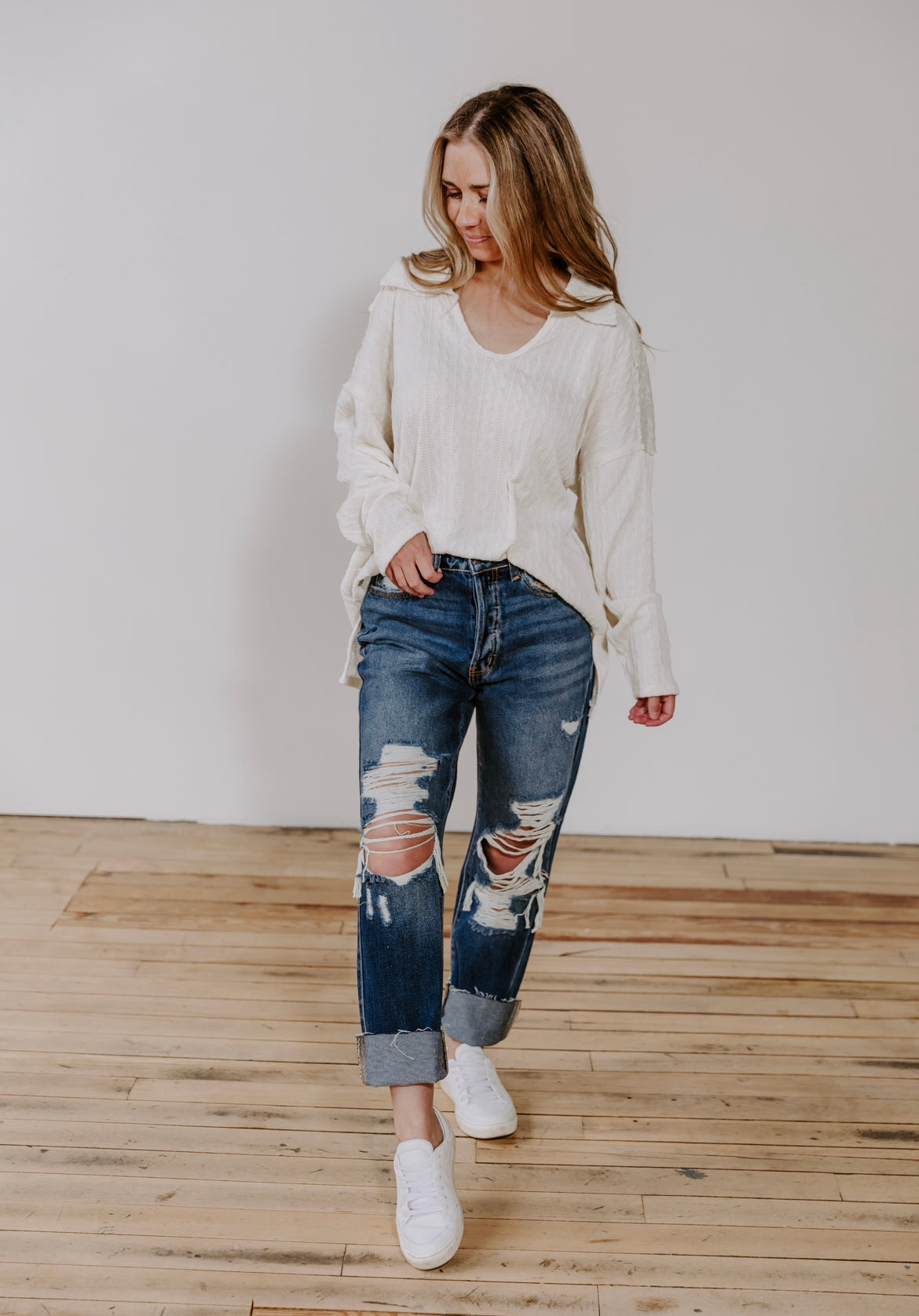 Sadie Collar Top