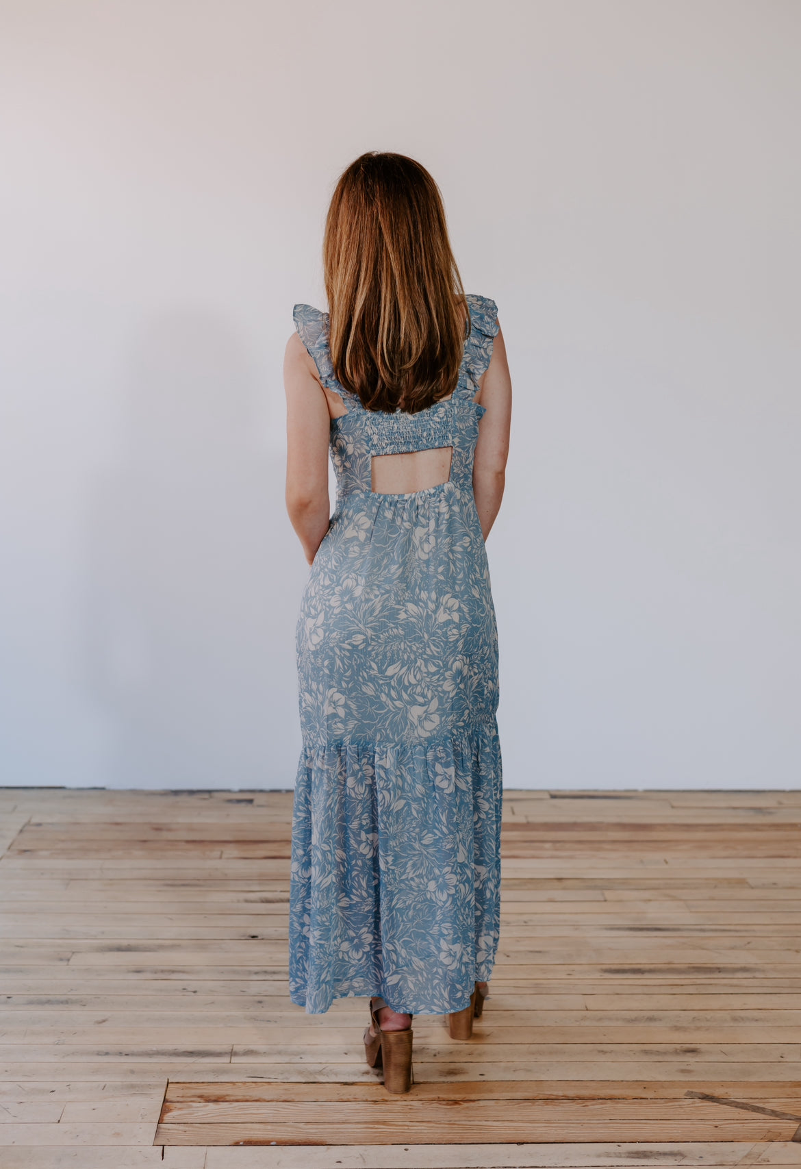 Everleigh Chiffon Midi Dress
