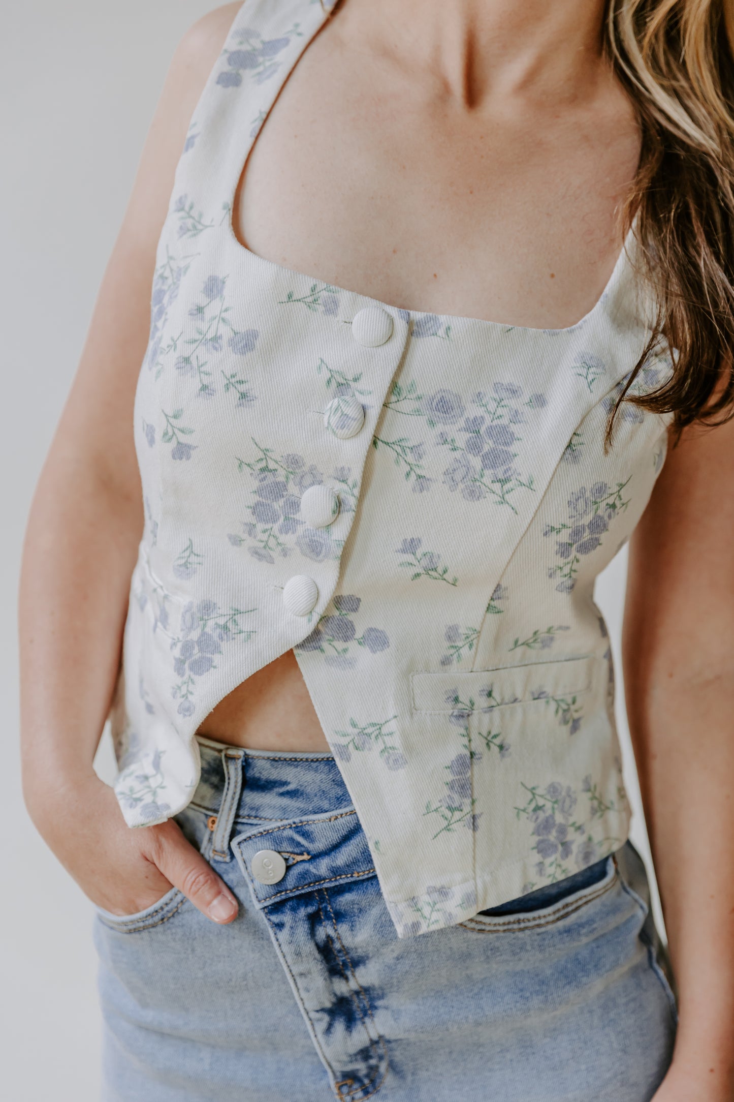 Clara Vest Top