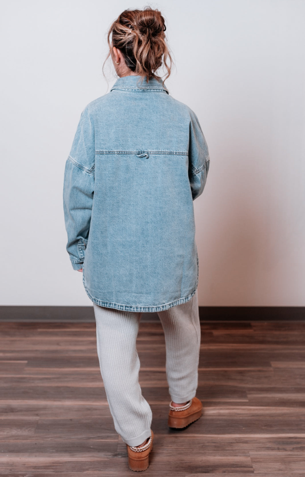 Nolan Denim Shacket