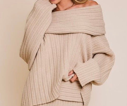 Elsie Off the Shoulder Sweater