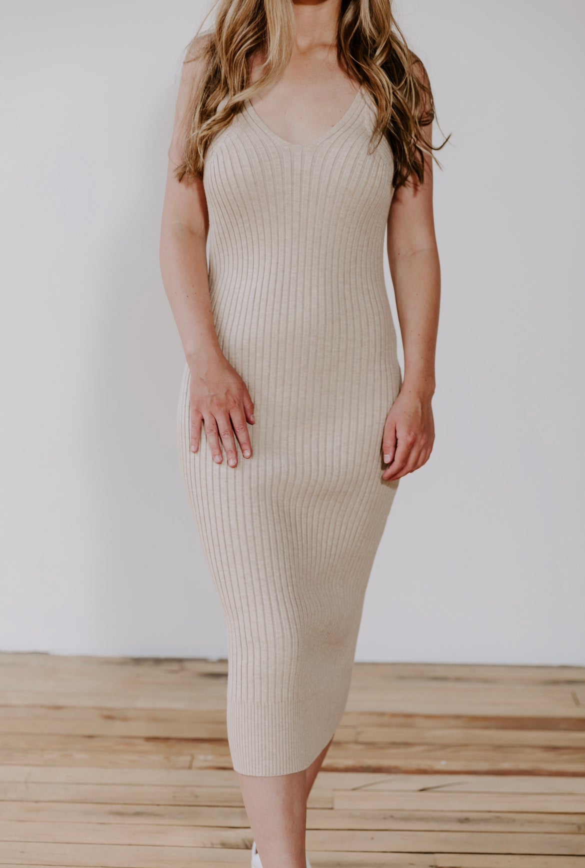 Maribel Knit Midi Dress