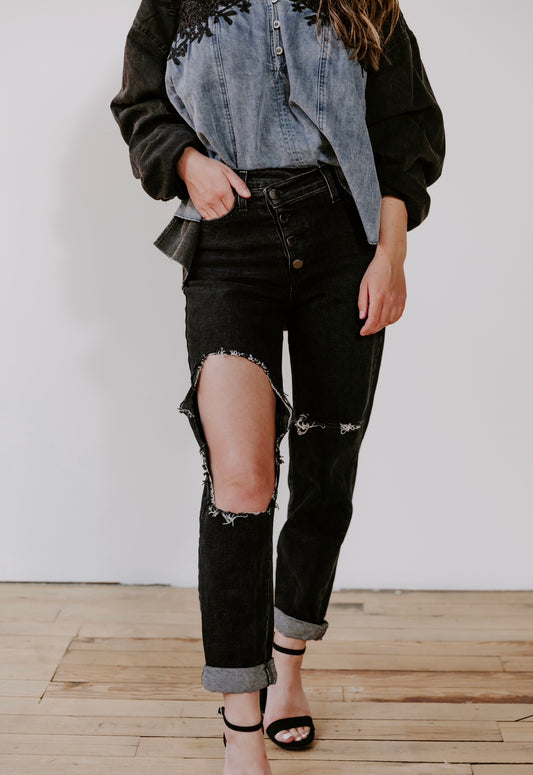 Jenson Asymmetrical Jeans