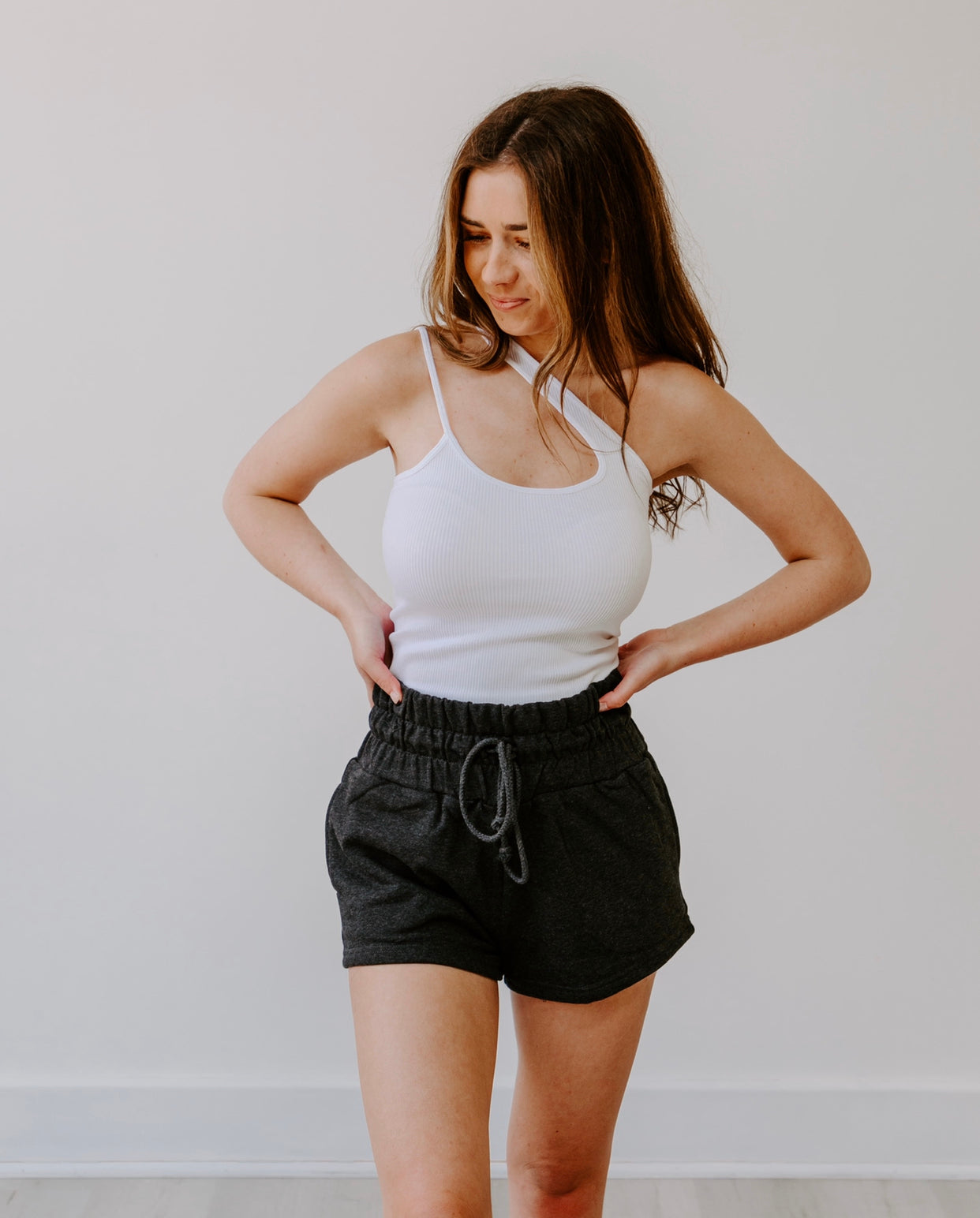 Laina Lounge Shorts - Black